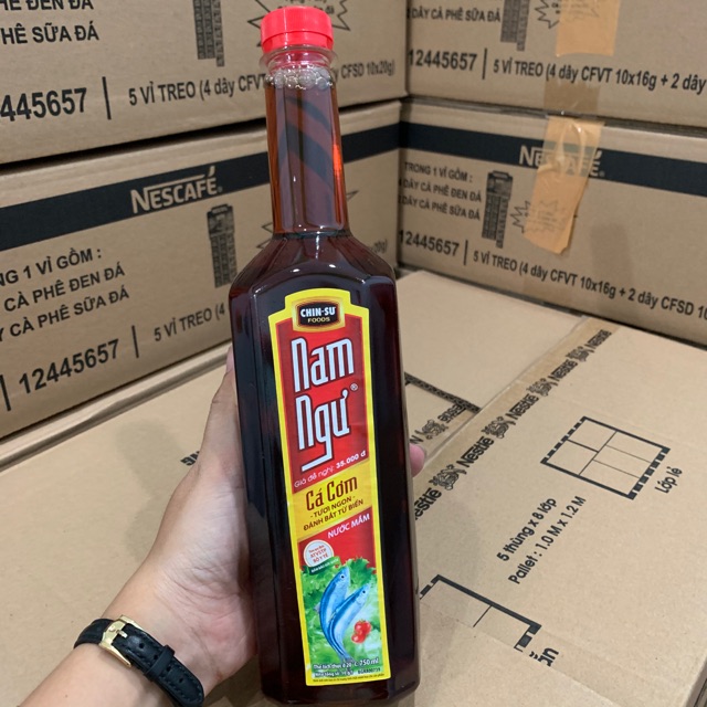 Nước mắm Nam Ngư cá cơm 750ml