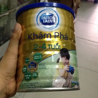 Sữa DutchLay Khám phá Gold (900) mẫu mới , date mới 10/2021