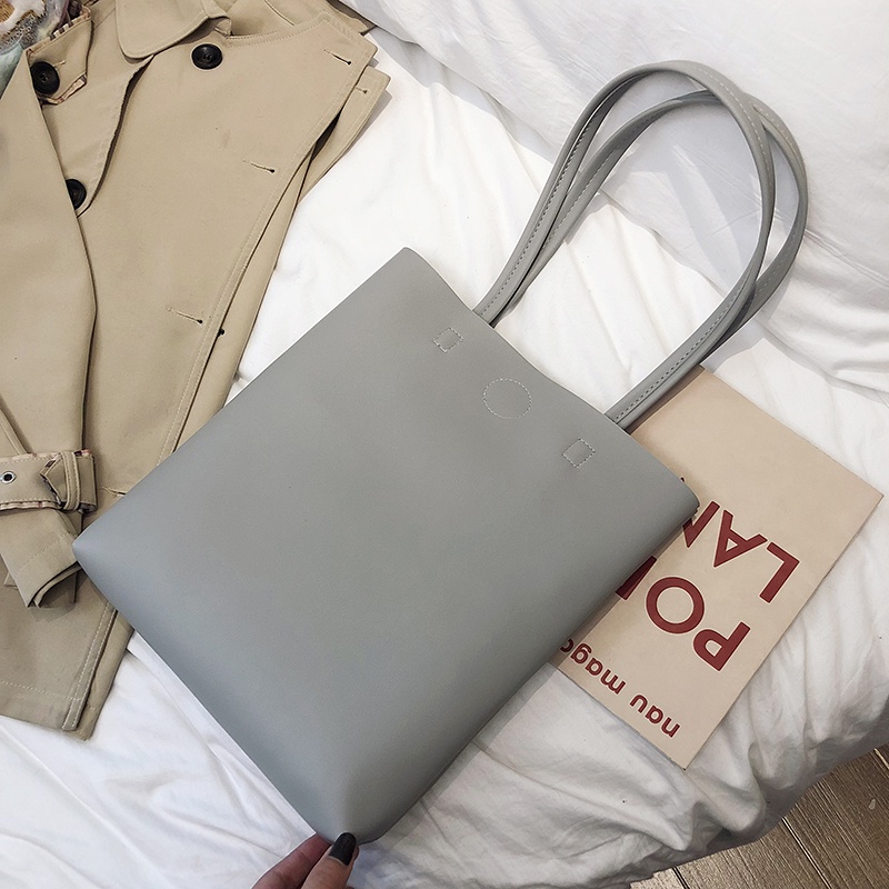 Túi đeo vai IELGY cỡ lớn thời trang phong cách Hàn Quốc cho nữ