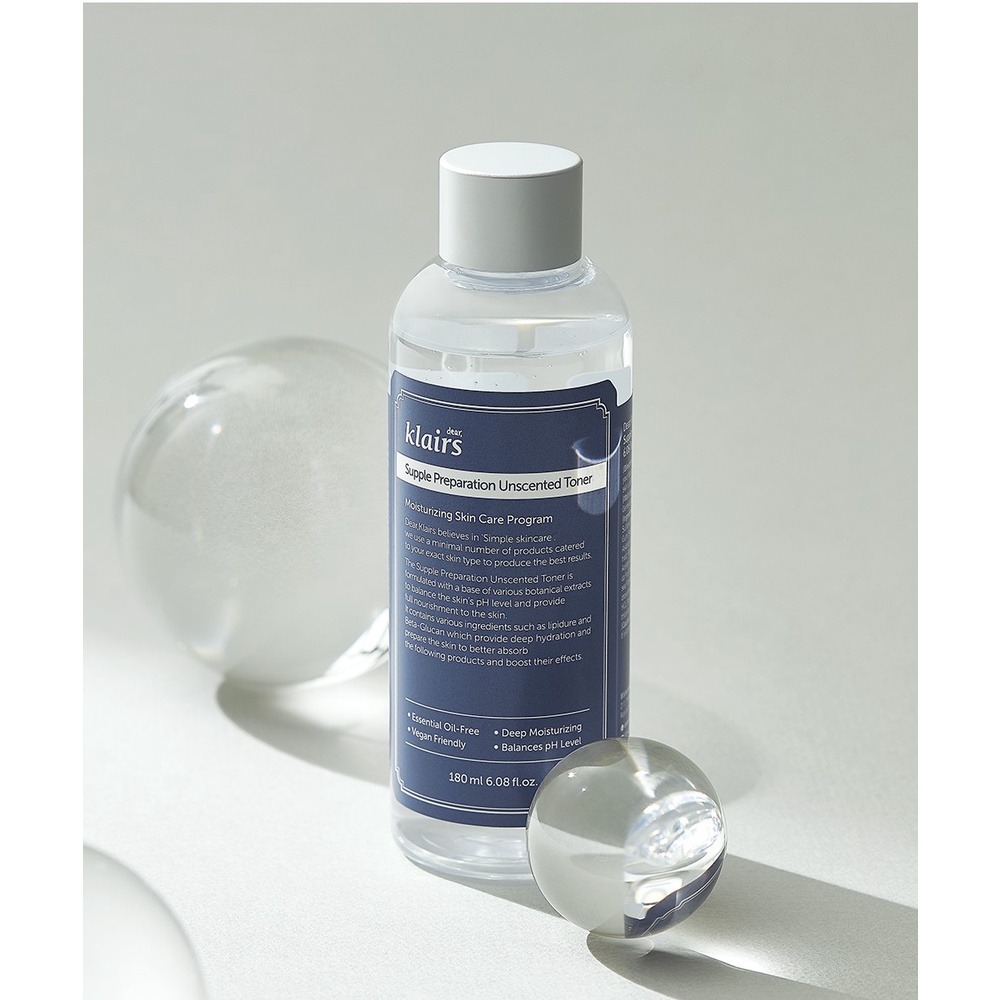 Nước hoa hồng Klairs Supple Preparation Toner