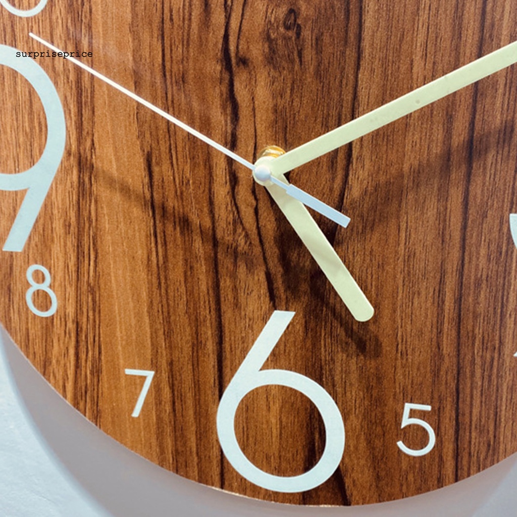 Đồng hồ treo tường phát quang 2 kiểu độc đáo trang trí nhà cửa