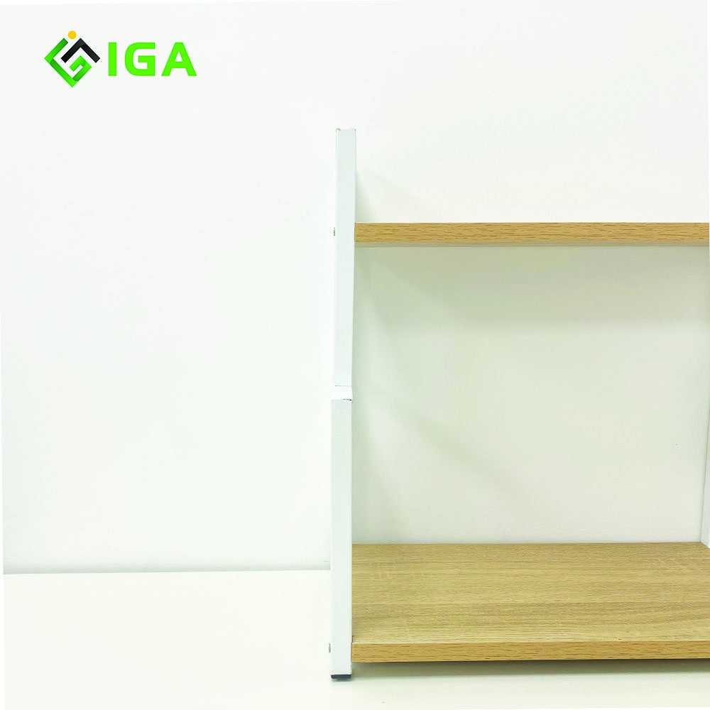 Kệ gia vị 2 tầng để bàn sắp xếp phòng bếp gọn gàng thương hiệu IGA GM04