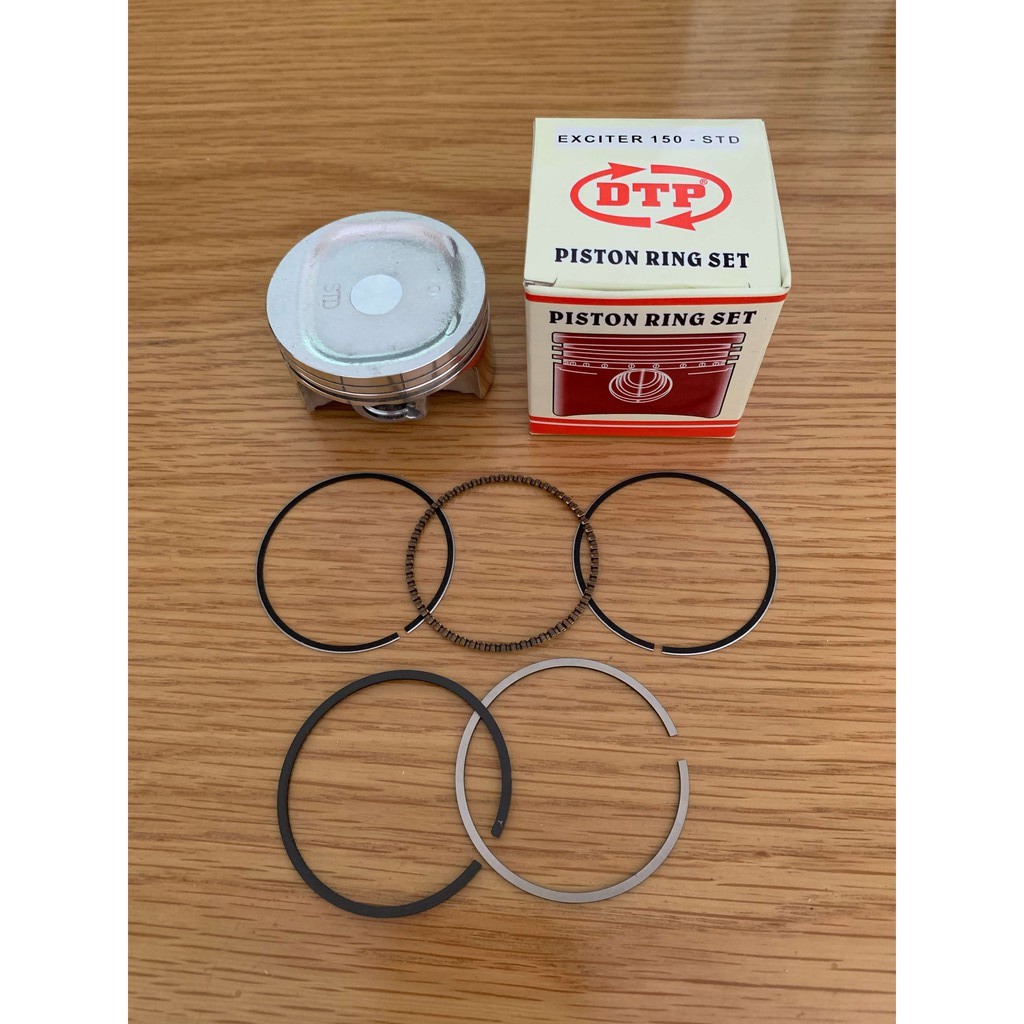 Piston bạc dành cho xe EXCITER 150cc (cos 0-4)