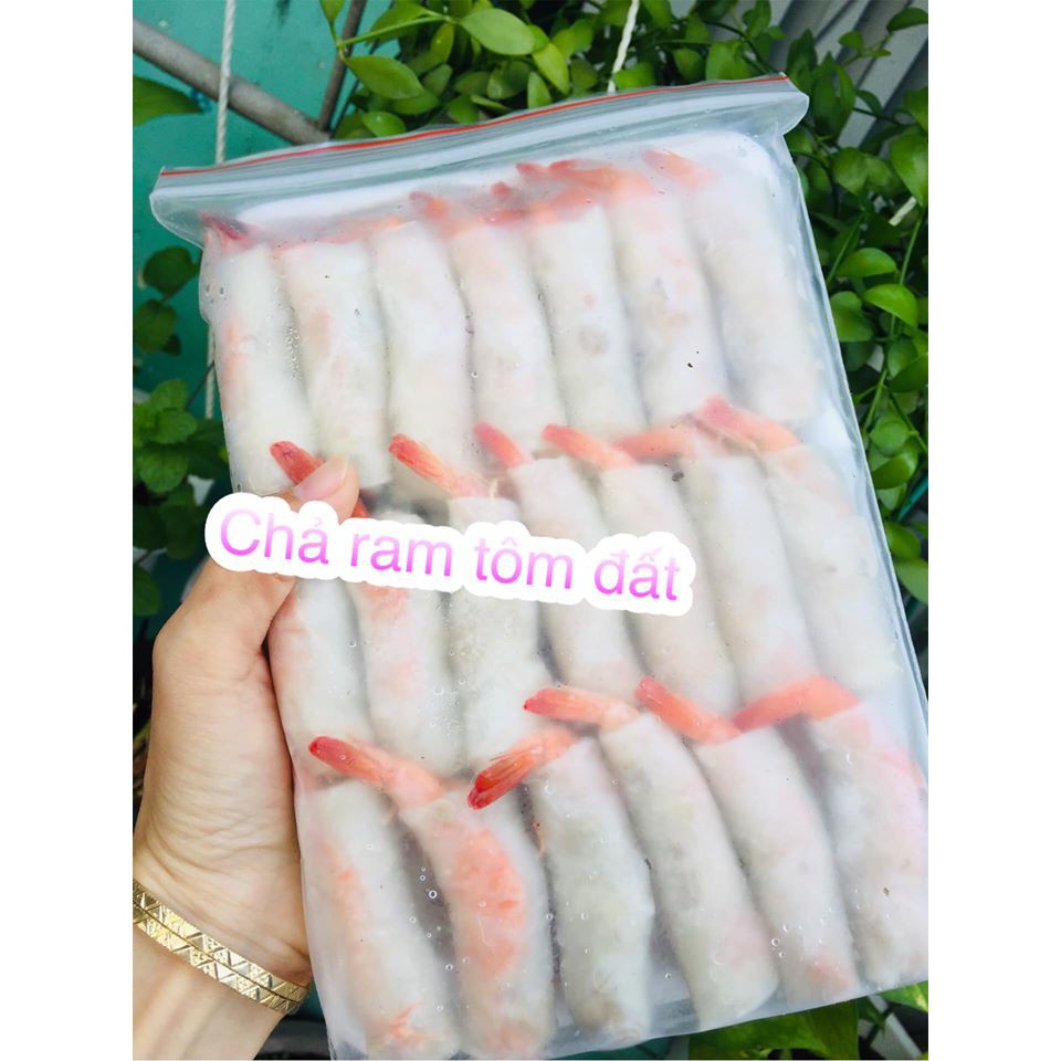 500g chả ram tôm đất loại trung được nhiều cuốn ạ