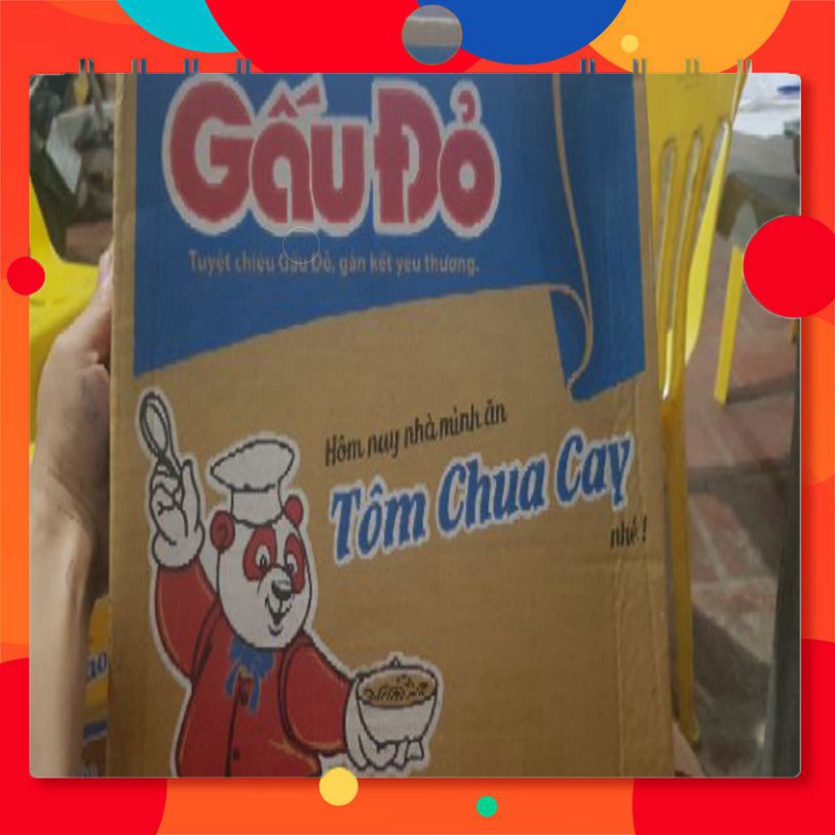 [Mã HIENTH5K giảm 5K đơn 50k] MÌ GÀ SỢI PHỞ GẤU ĐỎ 30 GÓI