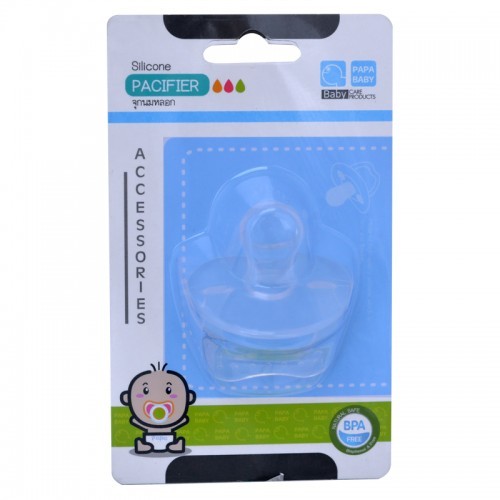 Núm Vú Giả Cho Trẻ Sơ Sinh Silicon Kèm Dây Đeo Hàng Thái Lan Minakids CEQ072