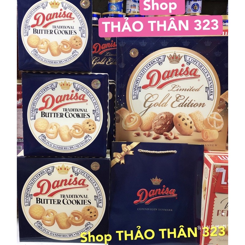 (DateT4/2023)-Bánh Quy Bơ Danisa 454g, 681g, 908g