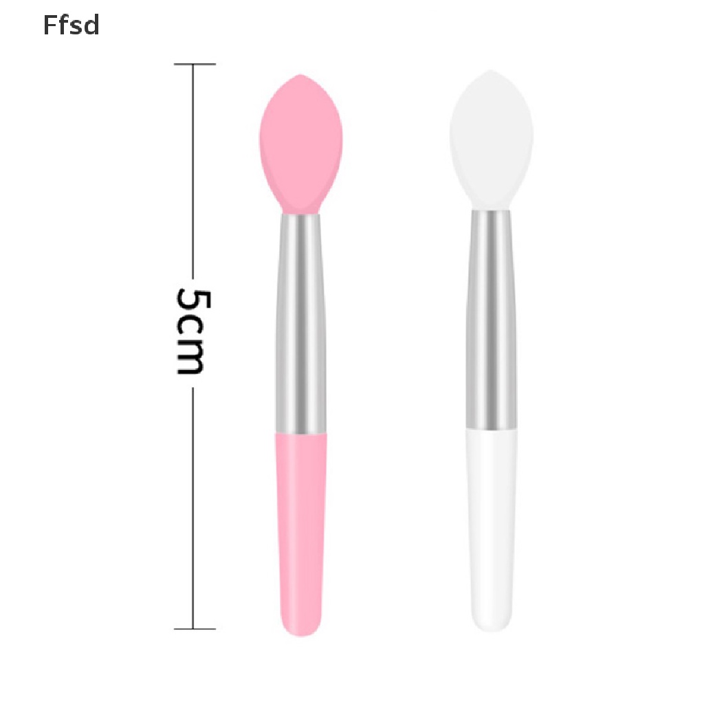 [Hàng mới về] Set 10 cọ trang điểm môi cỡ nhỏ bằng silicone tiện dụng