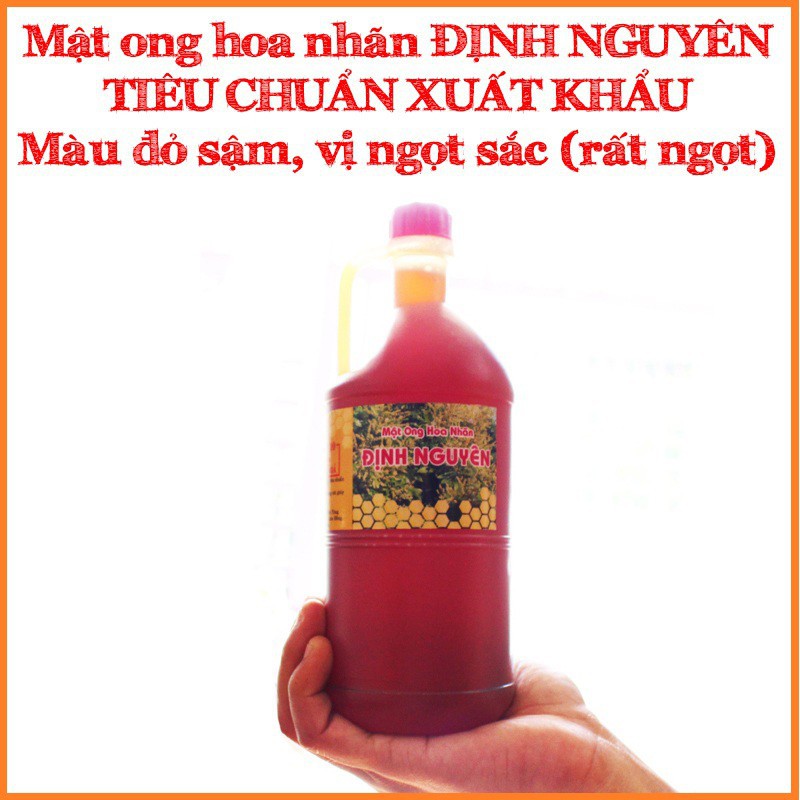 Mật Ong Hoa Nhãn Định Nguyên 1Kg hàng vnxk