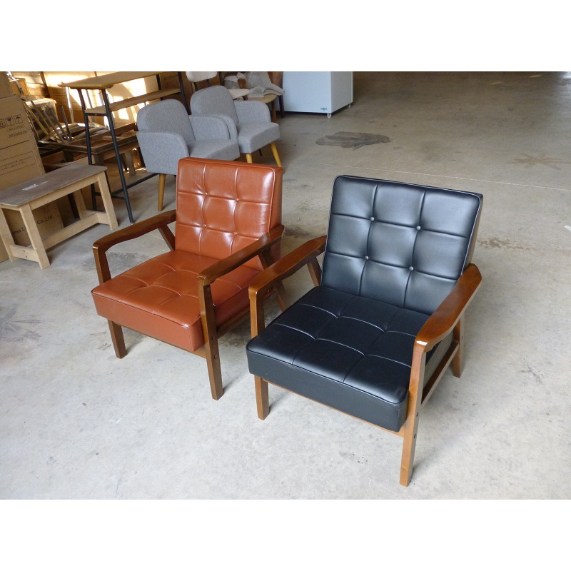 Sofa đơn khung gỗ HW103 / HW105 - Sofa nhỏ gọn, tháo ráp dễ dàng