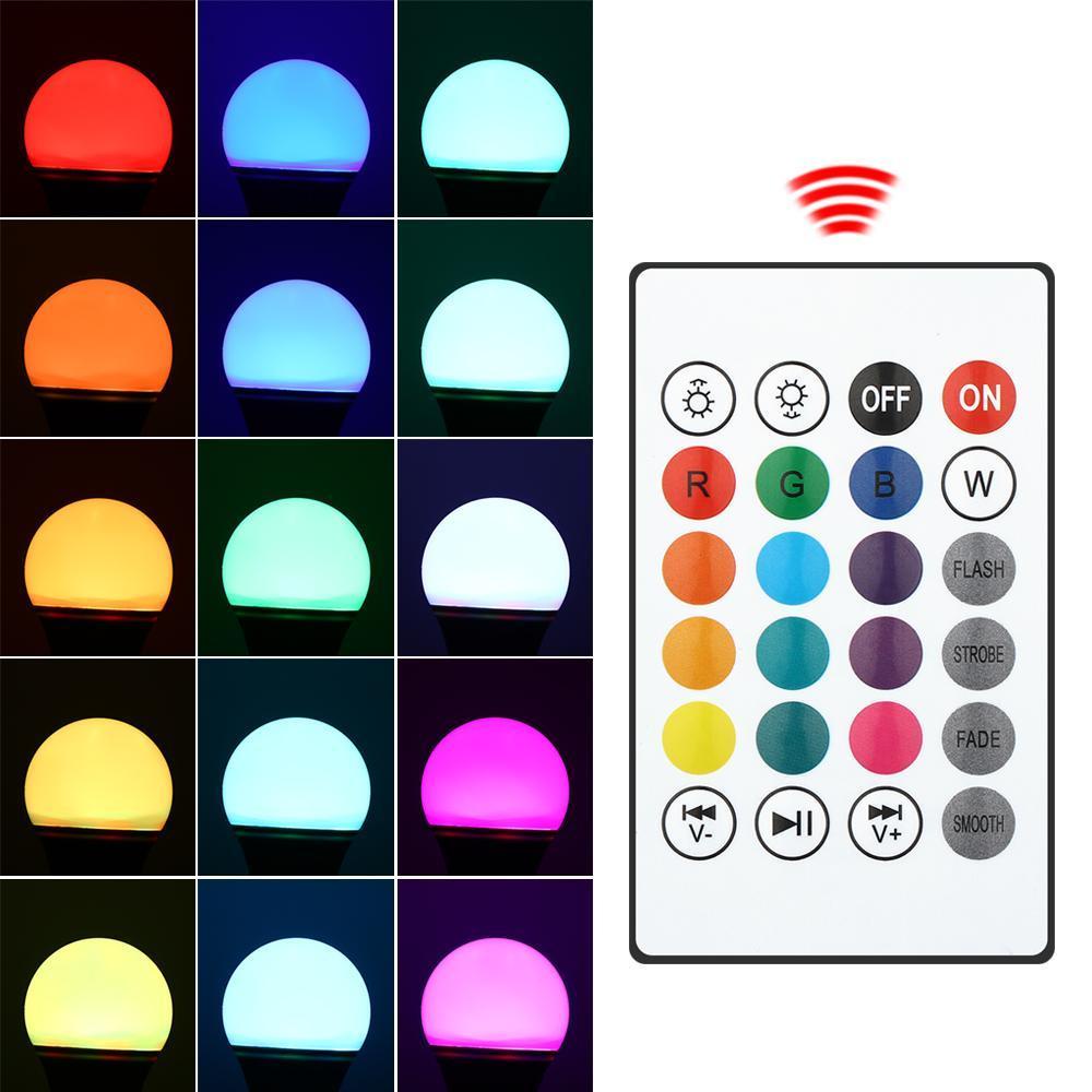 Bóng Đèn Led Thông Minh 5W 10W 15W Kèm Điều Khiển Từ Xa