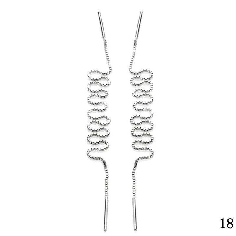 Hoa Tai Dáng Dài Thiết Kế Thanh Lịch Cho Nữ