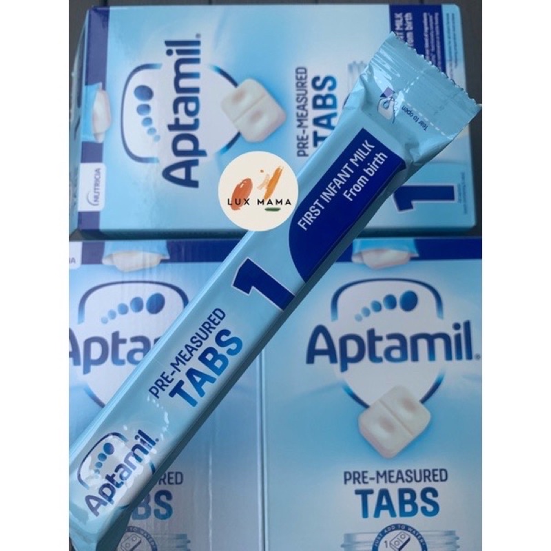Hang air- Ship hoả tốc- Date 10,11- 2024 mẫu mới Sua Aptamil Anh thanh lẻ số 1 - 2 23g