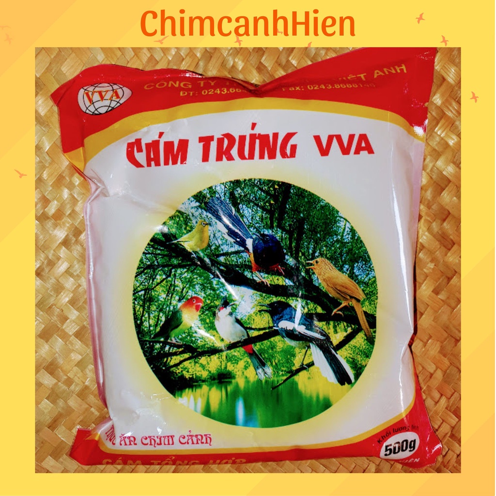 Cám trứng cho chim cảnh Vương Việt Anh VVA tổng hợp - 500g