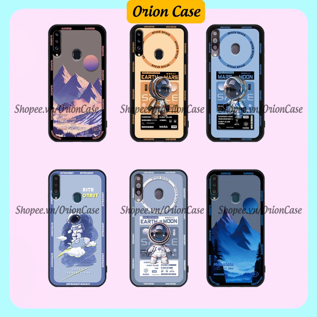 Ốp Samsung A20s - M30 in hình astronaut pro nasa, moutain cá tính.ốp lưng chống sốc.