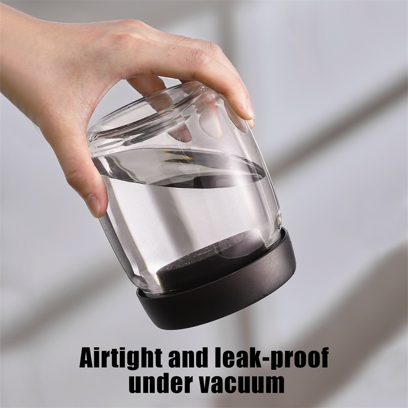 Hộp Thủy Tinh Hút Chân Không Đựng Hạt Cà Phê 400ml / 800ml / 1200ml