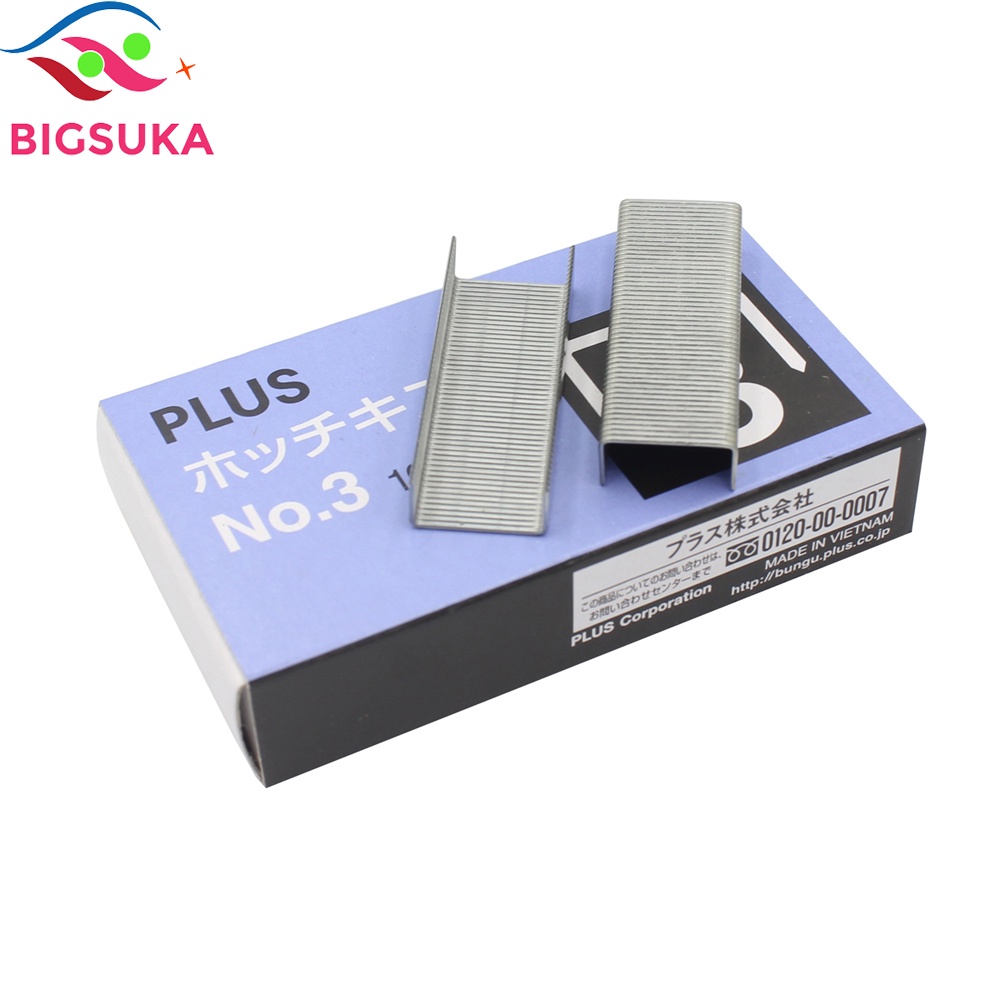 Kim bấm số 10 Plus [20 Hộp] hộp 1000 kim bấm BIGSUKA