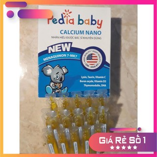 [Thực Phẩm Chức Năng] SIRO PEDIABABY CANXI - Bổ sung canxi cho bé khỏe mạnh