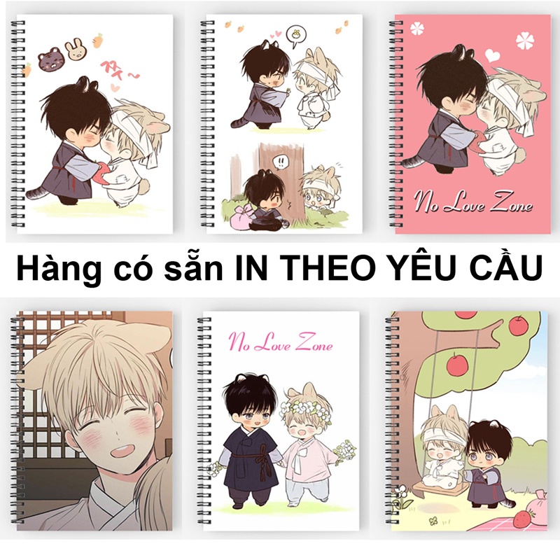 Sổ Lò Xo anime No love Zone