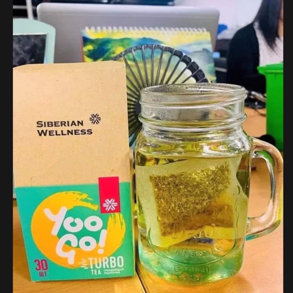 [ GIÁ SỈ ] - Trà thảo mộc Yoo Go Turbo Tea siberian, cải thiện hệ tiêu hóa, giảm táo bón, giúp giảm cân - Hộp 30 túi