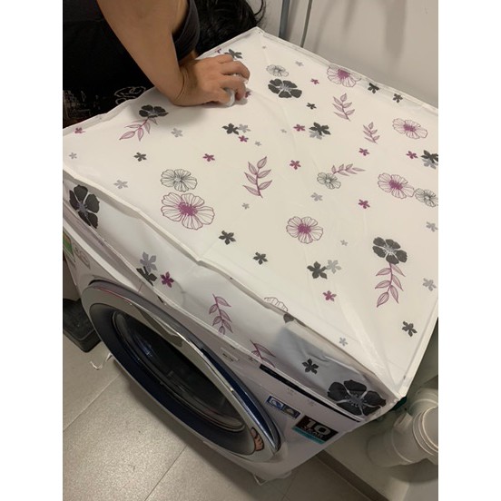Bọc trùm máy giặt chống thấm loại dày mẫu mới 2020 Áo trùm máy giặt Cửa đứng và cửa ngang