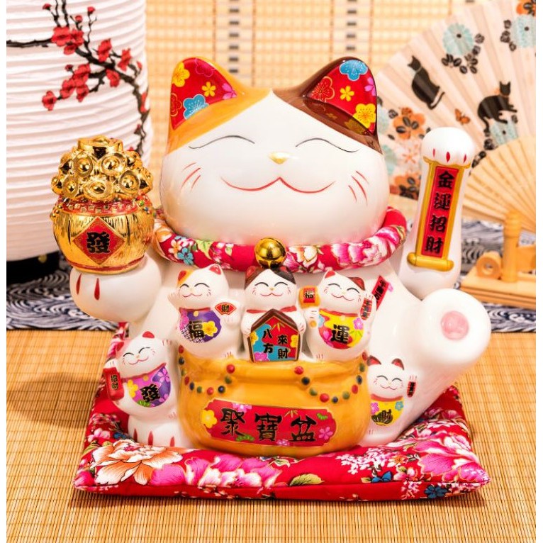 Mèo may mắn - Mèo Thiên Kim Vạn Lượng