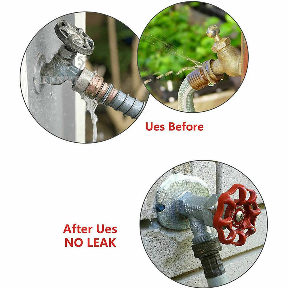 Set 20 Đầu Nối Ống Nước Bằng Cao Su Màu Đen Tự Khóa