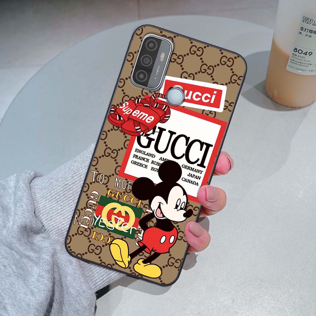 Ốp lưng Oppo A53 hình thương hiệu, thời trang, cute, đáng yêu