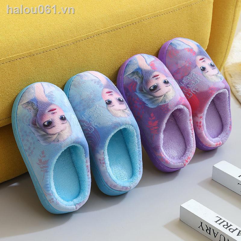 Dép Bông Đi Trong Nhà Chống Trượt Dễ Thương Cho Bé