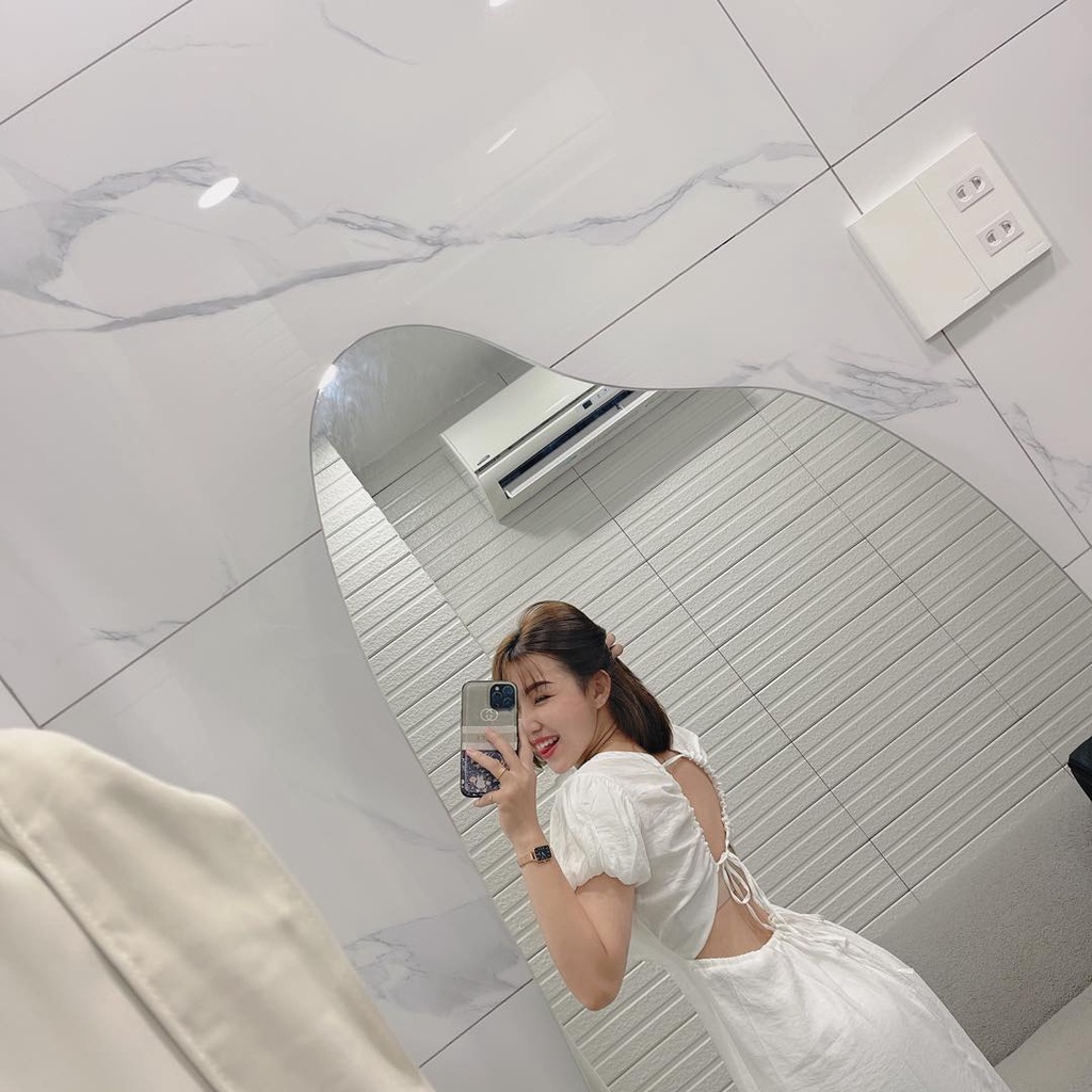 KT51 - ĐẦM MIDI CUTOUT LƯNG