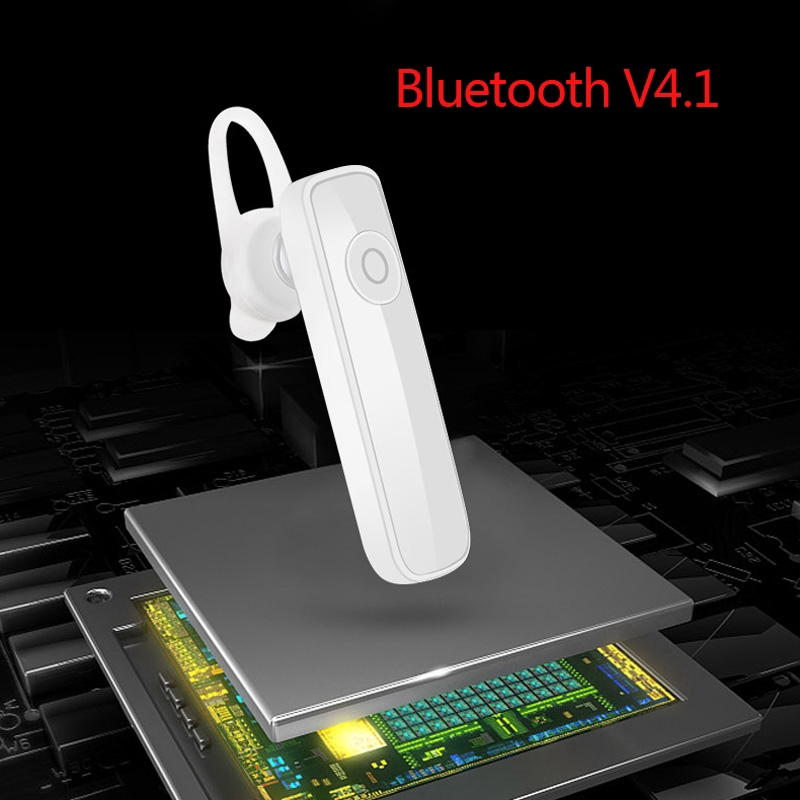 Tai nghe Basspal M165 không dây Bluetooth có microphone có thể điều chỉnh âm lượng cho điện thoại/iPad/MacBook