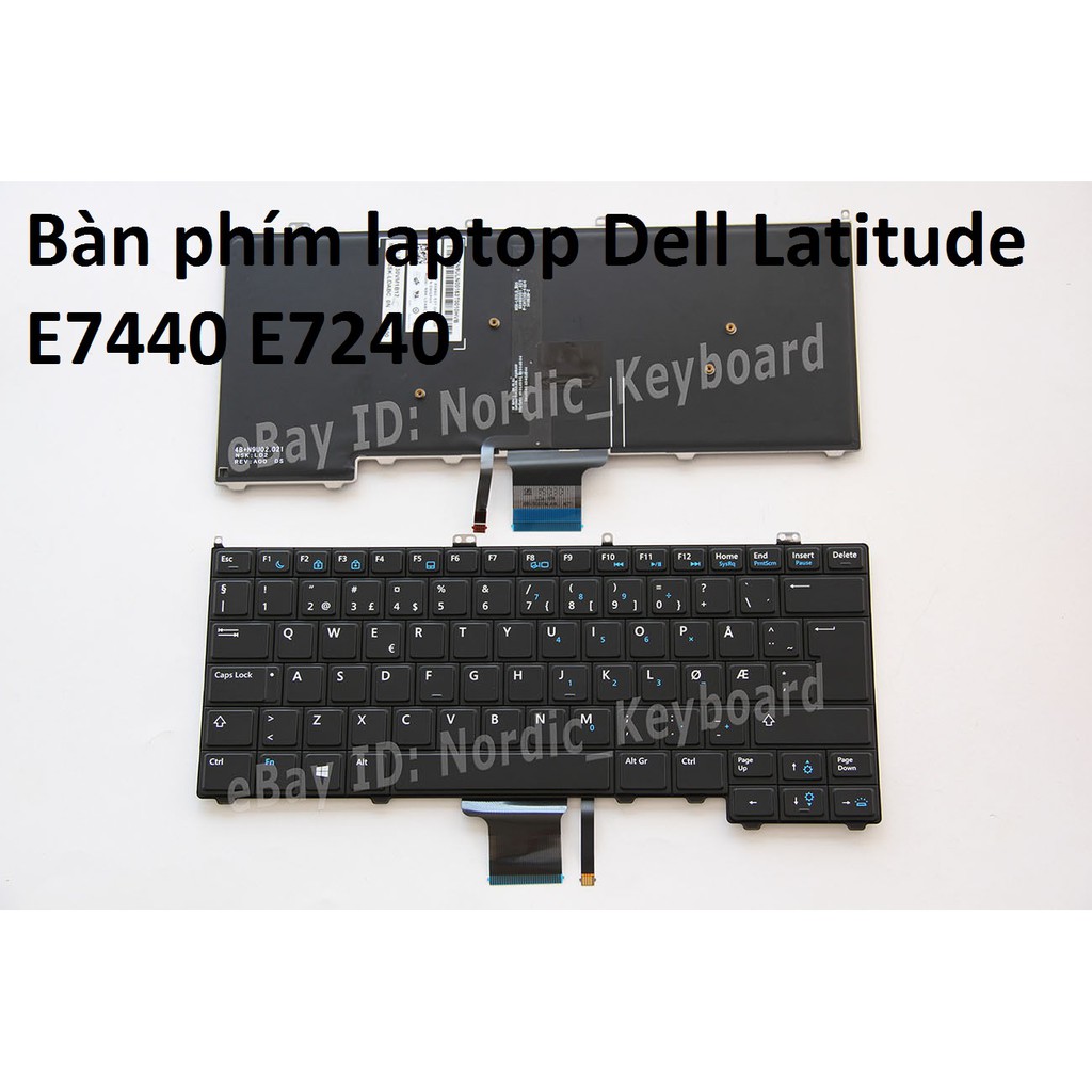 ⚡Bàn phím laptop Dell Latitude E7440 E7240