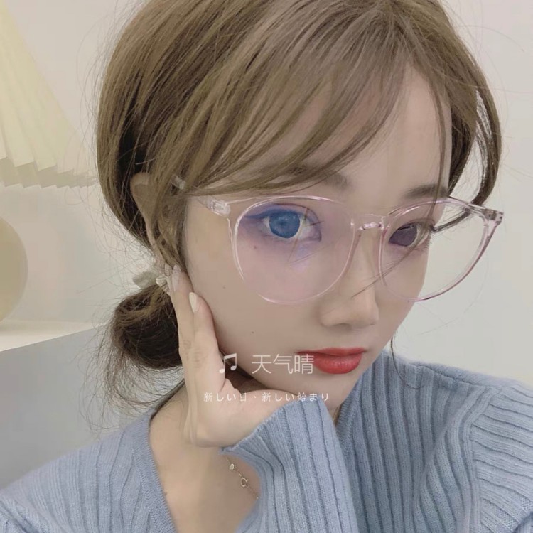 Mắt kính nữ thời trang siêu HOT 2021 kính giả cận gọng tròn trong suốt LATIO KM1 | BigBuy360 - bigbuy360.vn