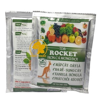 Phân bón vi lượng ROCKET 50ml-  hơn cả mong đợi Mập cây, dày lá