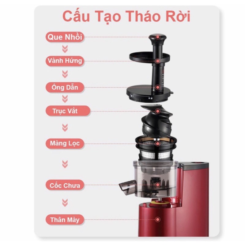 MÁY ÉP CHẬM SATVM JE07 (HÓT, GIÁ TỐT)