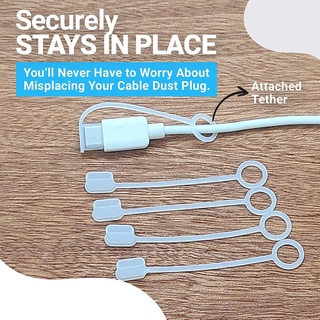 Nắp Silicone Đậy Cổng Sạc Chống Bụi / Micro USB & Type-C
