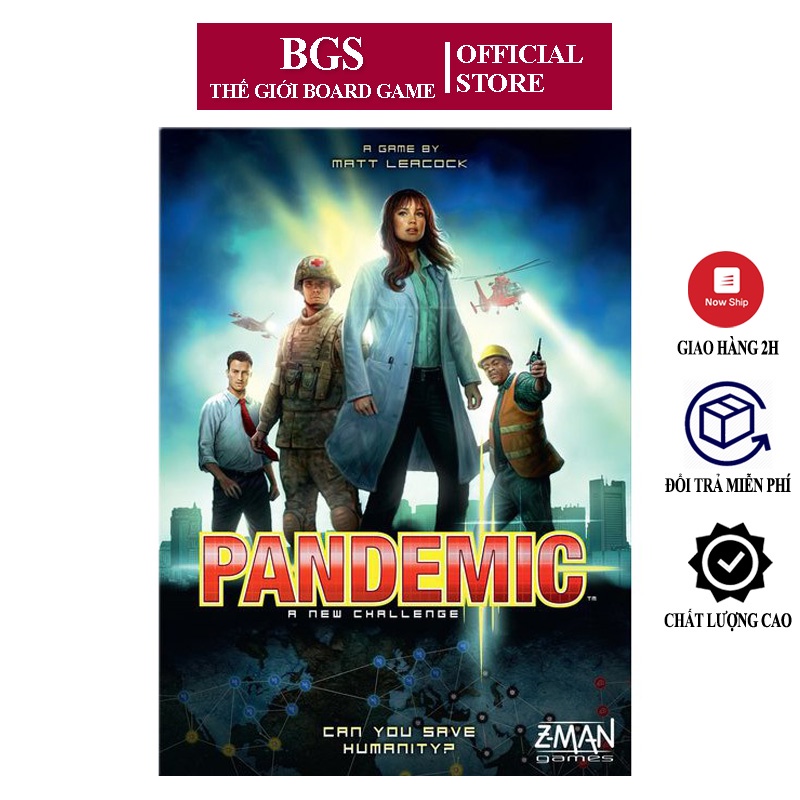 Trò Chơi Board Game PANDEMIC và PANDEMIC LEGACY Season 1 Tiếng Anh Chất Lượng Cao