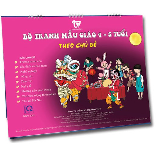 Tranh Truyện nhà trẻ/ Mẫu giáo theo thông tư 02