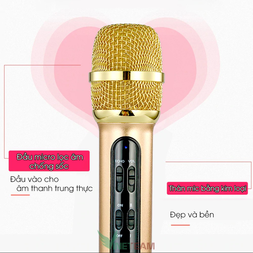 Bộ micro thu âm karaoke livestream C11 Kèm đầy đủ phụ kiện ✔Hát karaoke livetream ✔Phiên bản tiếng Anh ✔Bảo hành 6 tháng