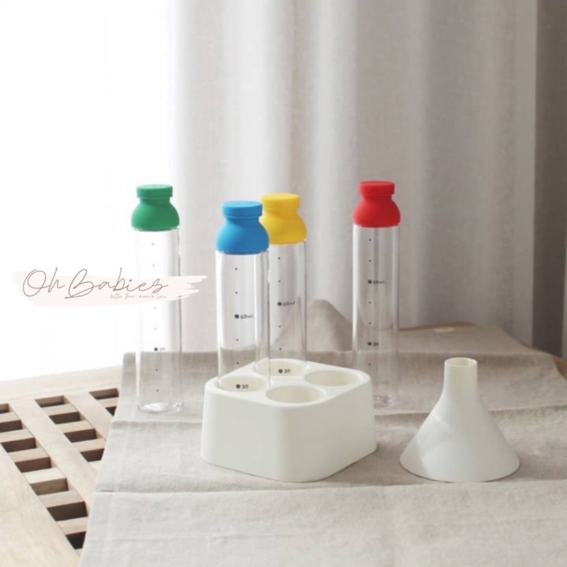 SET CHIA SỮA, TRỮ SỮA SILLYMANN HÀN QUỐC [OH BABIES]