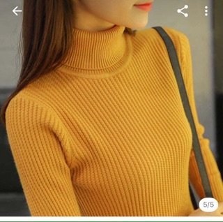 Áo len cổ lọ nhiều màu