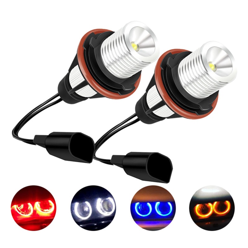 Set 2 Đèn LED Mắt Thiên Thần Cho E39 E59 E53 E60 E31 E63 E64 E65