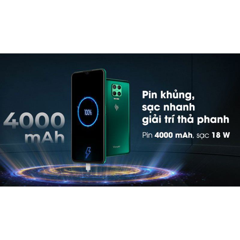 Điện thoại Vsmart Aris mới 100%, nguyên seal, bảo hành 18 tháng, tặng ốp lưng, kính cường lực