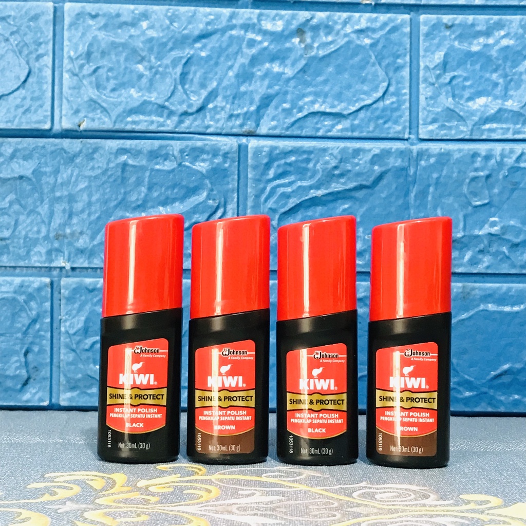 Xi Bóng Nước Kiwi Màu Đen - Nâu 30ml -> 75ml Hàng Chính Hãng