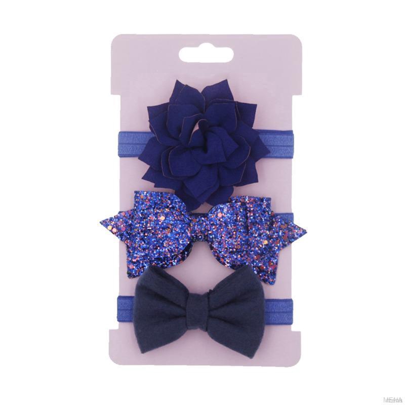 Set 3 băng đô nơ xinh xắn dành cho bé gái