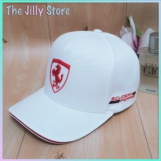 Mũ lưỡi trai, Nón kết thêu chữ logo hàng hiệu Ferrari, hình con ngựa -NK-034