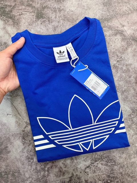 ÁO PHÔNG NAM NỮ/ ÁO THUN UNISEX LOGO ba lá mảng NGỰc