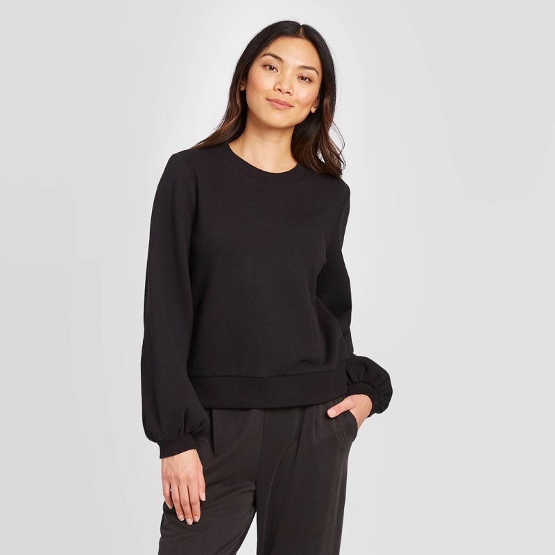 Áo sweater tay phồng 3 cái A174