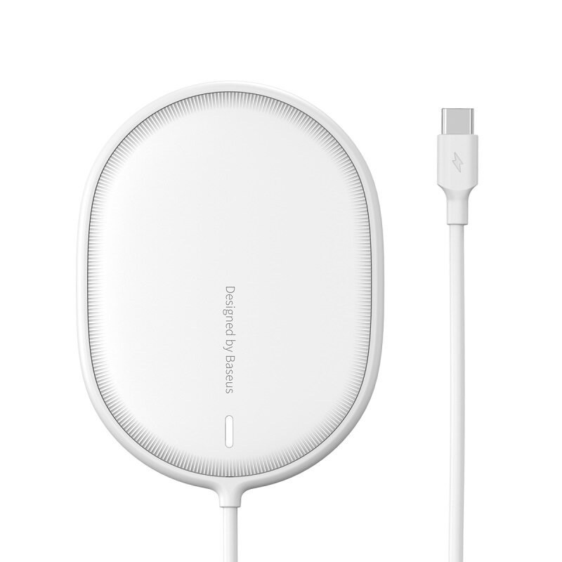 Đế sách nhanh Baseus không dây 15w cho iPhone 12 Mini 12 12 Pro 12 Pro max Chính hãng Baseus có hít nam châm