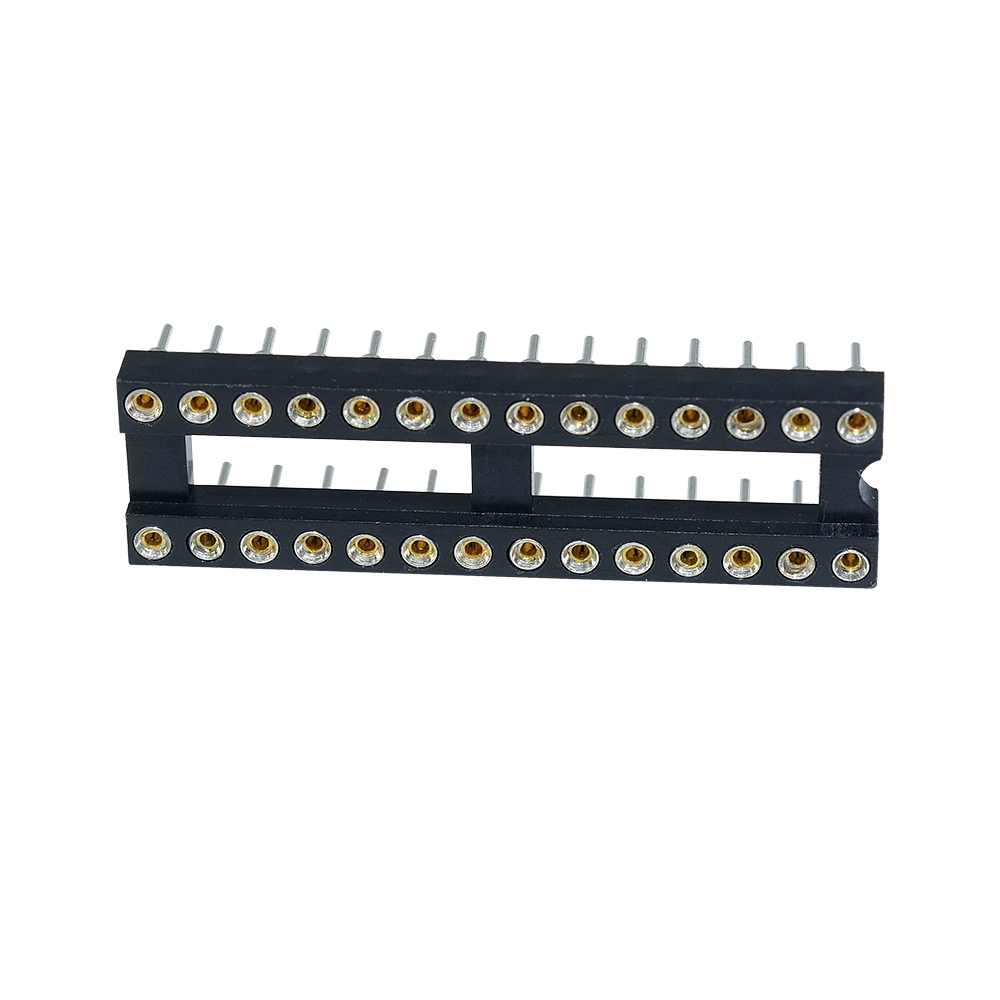 Bộ 10 đầu nối IC DIYMORE kiểu tròn 28 pin